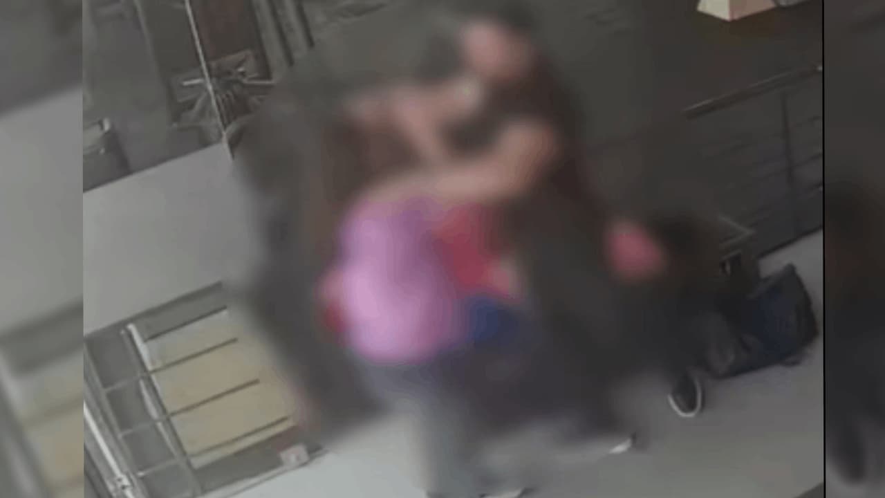 Spor salonunda kadına dehşeti yaşattı! Bir anda boğazına sarıldı