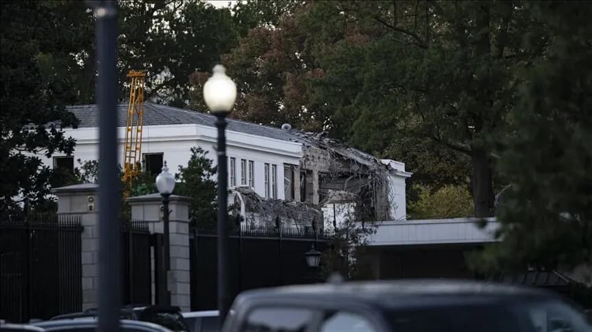 ABD Yüksek Mahkemesi, Beyaz Saray balo salonu inşaatının "geçici olarak" devamına izin verdi
