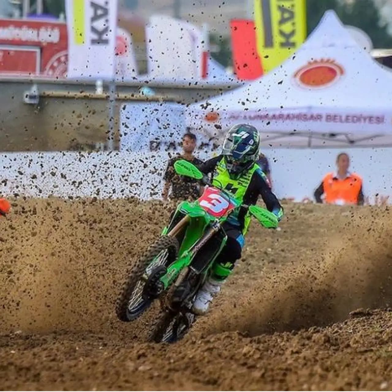 Dünya motokrosunun önemli yıldızları Afyonkarahisar'da