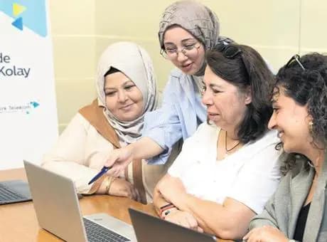 Teknolojinin gücüyle kadınlara tam destek