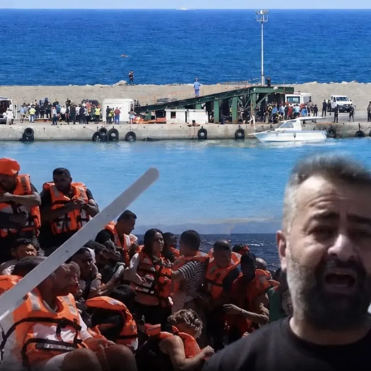 Girne'deki facia böyle geldi! Batan gemiden kurtulan kazazedenin anlattıkları kan dondurdu