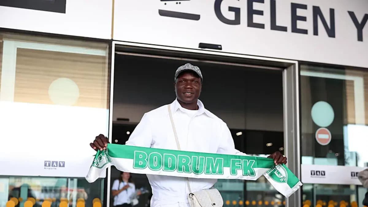 Vincent Aboubakar, Bodrum FK'ya imza attı!