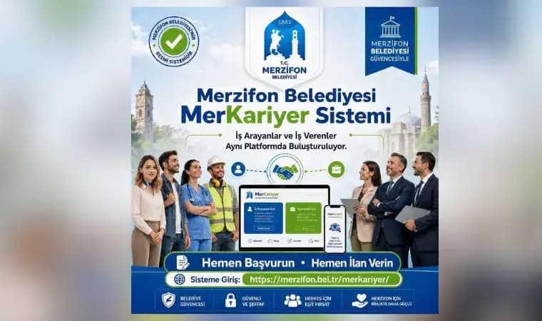 Merzifon Belediyesi’nden istihdama yönelik MerKariyer sistemi