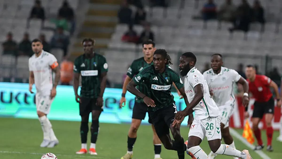 Kocaelispor, Konyaspor deplasmanında geri döndü!