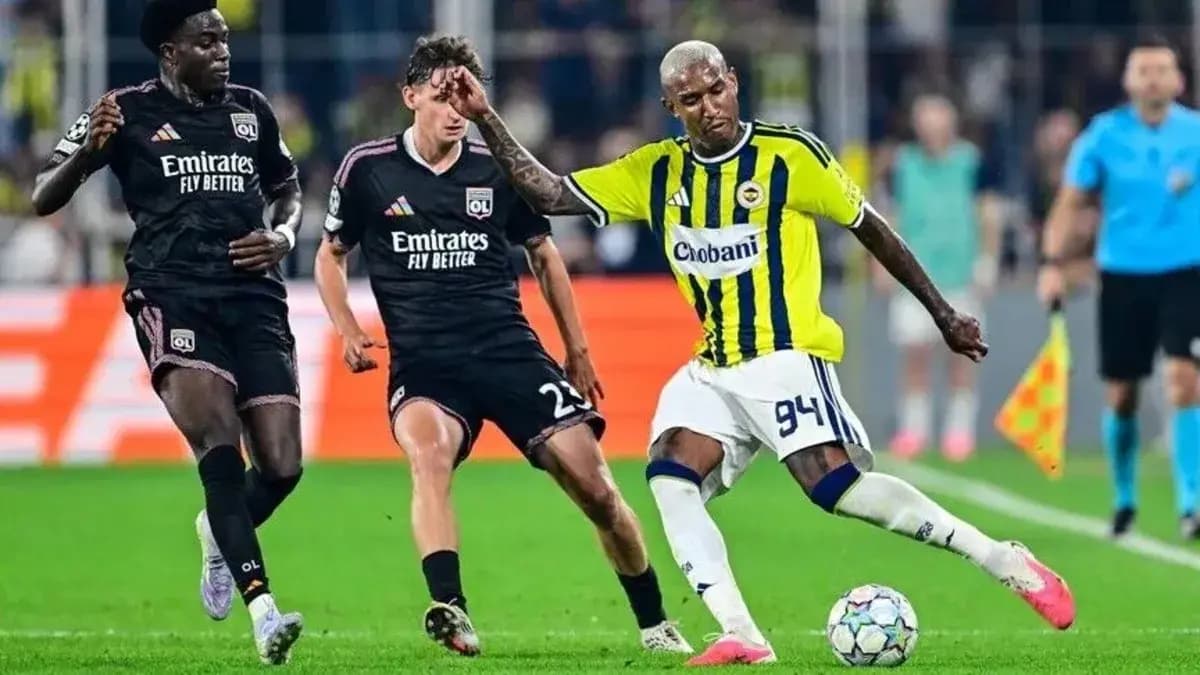 Son dakika haberi: Fenerbahçe, Şampiyonlar Ligi’nde! Kanarya, Fransa’da Lyon’u devirdi…