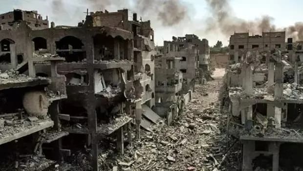 Gazze'de İsrail’in yıktığı 20 evin enkazından 233 Filistinlinin naaşı çıkarıldı