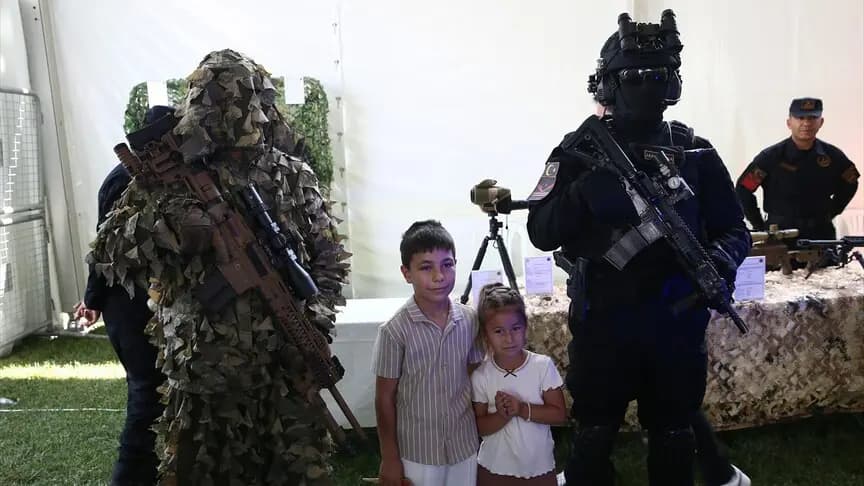 JÖAK'ın yerli ve milli silahları Malazgirt Zaferi etkinliklerinde sergilendi