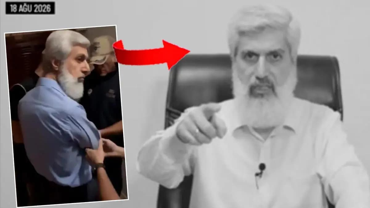 Alparslan Kuytul'un çocukları paylaştı... Gözaltına alınacağını fark edince bu videoyu kaydetti