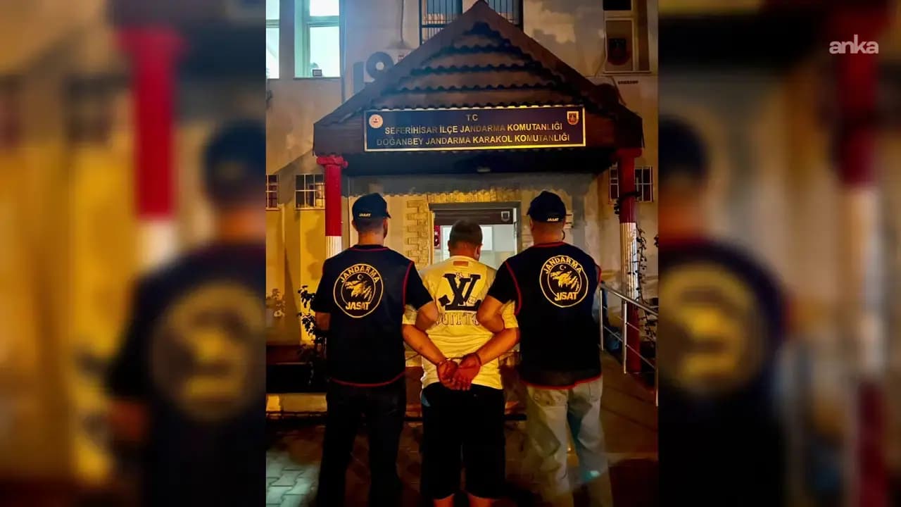 15 yıl 7 gün hapis cezasıyla aranıyordu: İzmir'de yakalandı