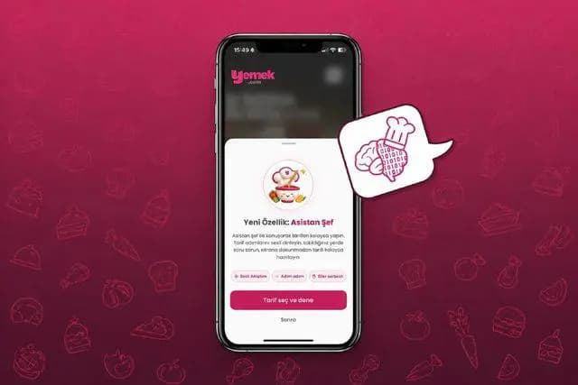 Yemek.com Uygulaması Asistan Şef Nasıl Kullanılır?