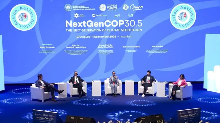 "NextGenCOP30.5: İklim Zirvesi ve Gençlik Diplomasi Simülasyonu Programı" ikinci gününde devam etti