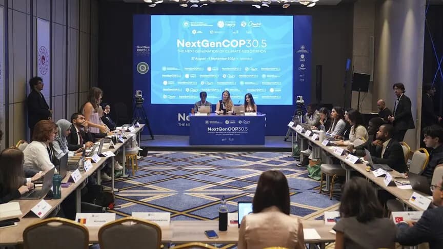 "NextGenCOP30.5: İklim Zirvesi ve Gençlik Diplomasi Simülasyonu Programı" ikinci günde sürüyor