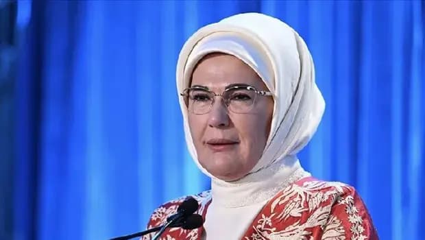 Emine Erdoğan'dan Kiev'deki 6'ncı Lider Eşleri Zirvesi'ne video mesaj