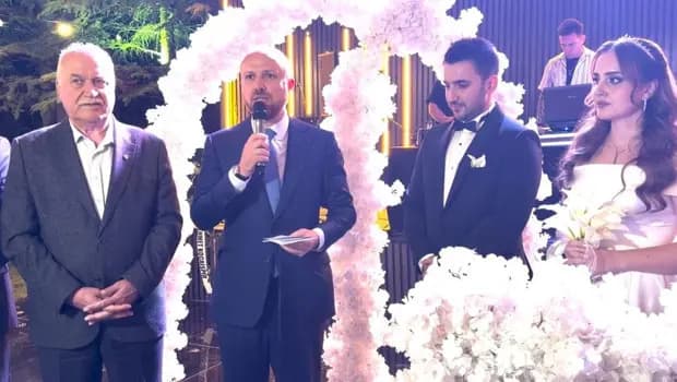 Bilal Erdoğan nikah şahidi oldu