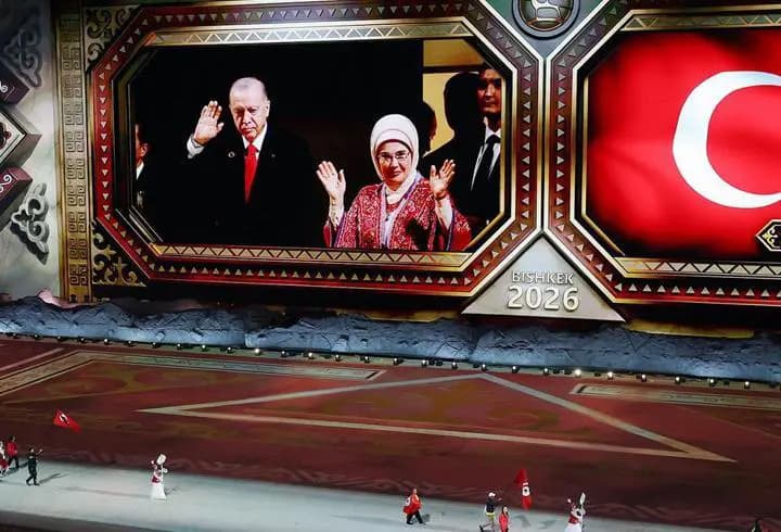 Emine Erdoğan'dan 'Dünya Göçebe Oyunları Açılış Töreni’ne ilişkin paylaşım