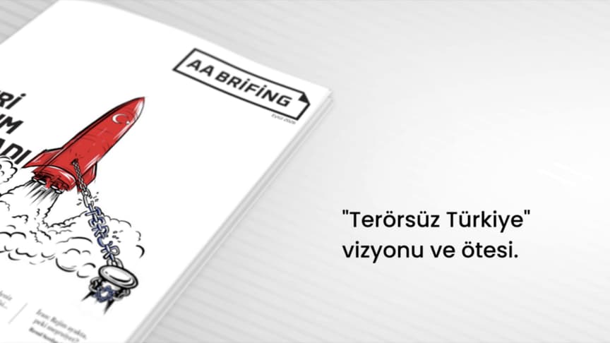 Anadolu Ajansı'nın aylık dergisi "AA Brifing"in eylül sayısı raflarda