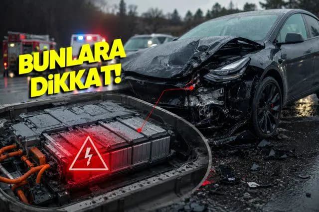 Elektrikli Araçlar Neden Kazadan Sonra Hemen Çalıştırılmamalı?