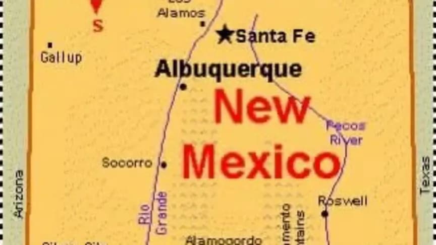 New Mexico Valisi'nden, Trump'ın eyaletin adını "New America" olarak paylaşmasına tepki
