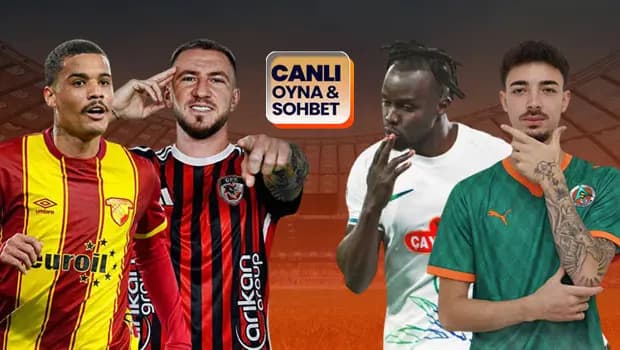 Rizespor Alanyaspor ile, Göztepe Gaziantep FK ile karşı karşıya geliyor! Maçların heyecanı Misli'de