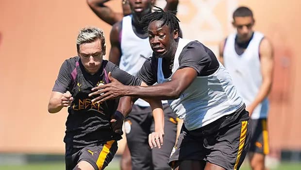 Galatasaray, Sporting maçı hazırlıklarını sürdürdü