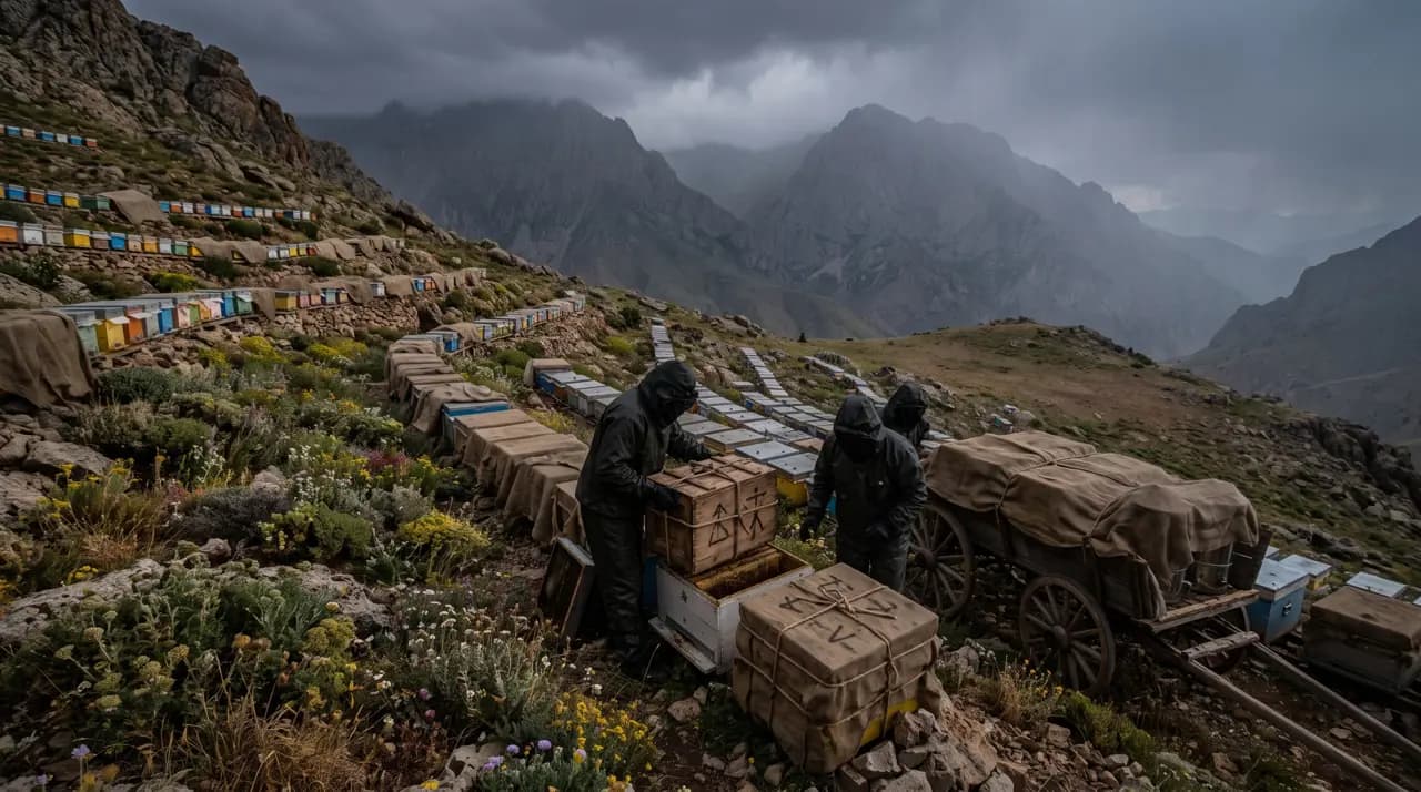 2 bin 700 metrelik dağda sessiz sedasız hasat başladı: Tonlarca ürün kapış kapış satılıyor