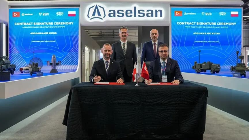ASELSAN'dan Polonya'da yeni ihracat sözleşmesi
