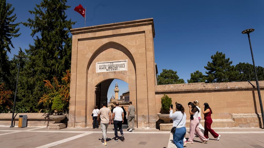 Hacı Bektaş Veli Külliyesi 8 ayda 385 bin ziyaretçiyi ağırladı