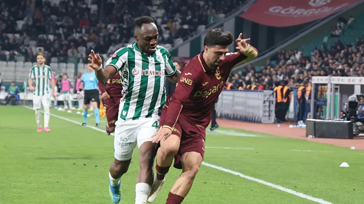 Trabzonspor ile Konyaspor 51. randevuda