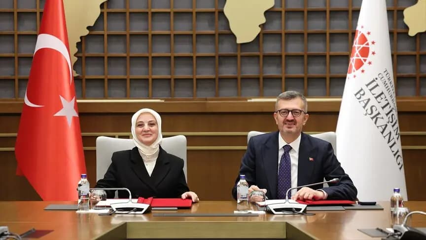 İletişim Başkanlığı ile Afrika El Sanatları ve Kültür Evi Derneği arasında işbirliği protokolü