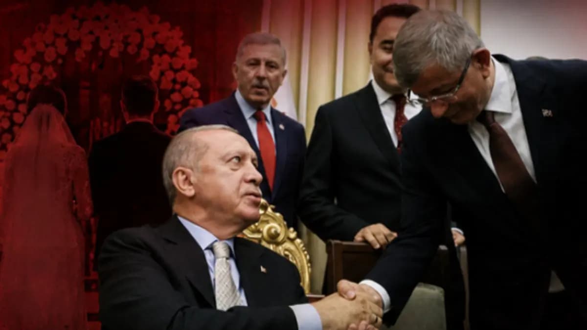 Davutoğlu oğlunun nikah törenine davet etmişti: Erdoğan katılmadı!