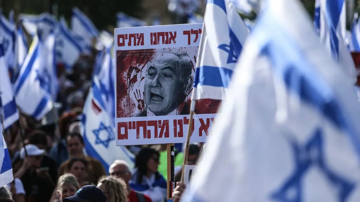 İsrail seçimleri öncesi Netanyahu'ya ağır darbe! Katil koltuktan oluyor