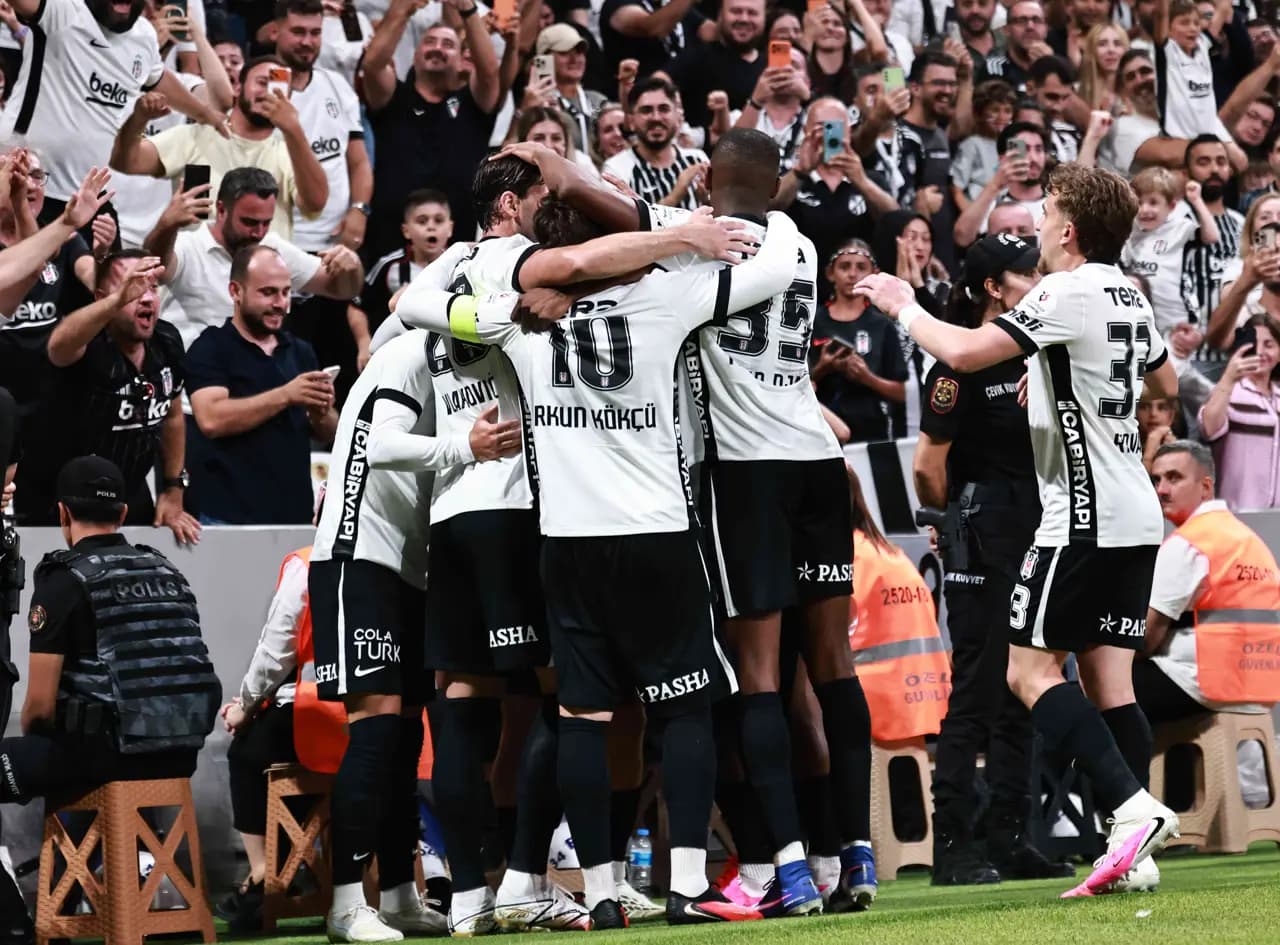 Beşiktaş Avrupa Ligi kadrosunu duyurdu