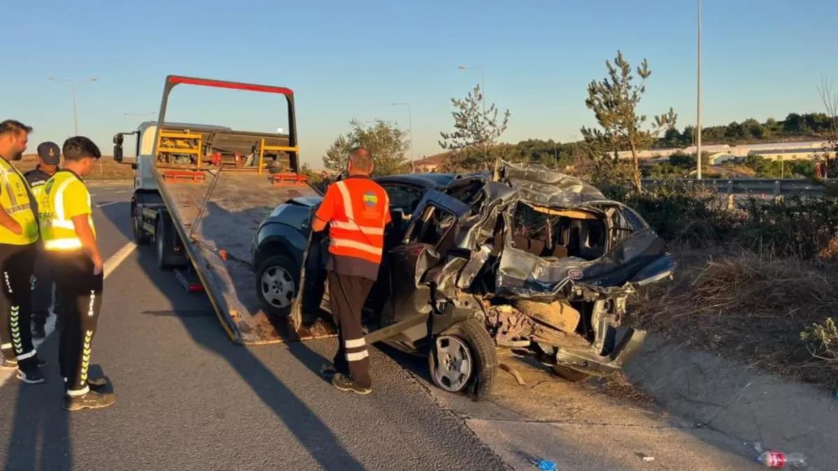 İstanbul'da feci kaza! 1'i çocuk 6 yaralı var