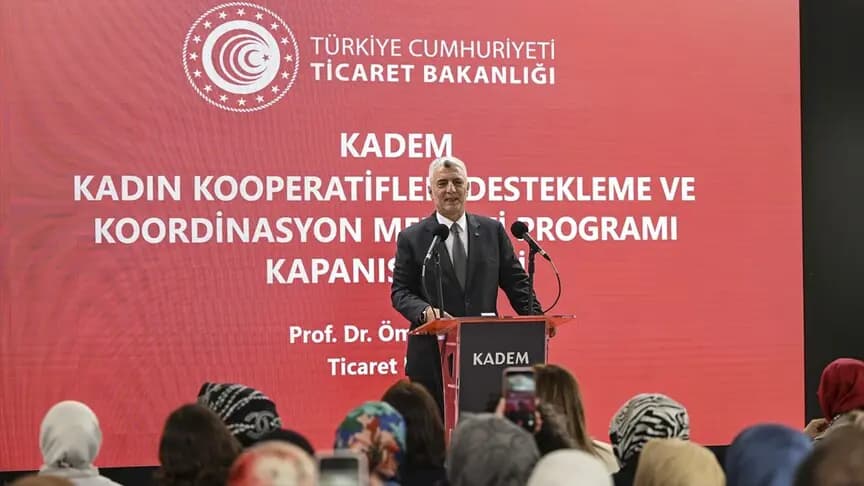 Ticaret Bakanı Bolat: Bakanlığımız 1342 kadın kooperatifini destekliyor