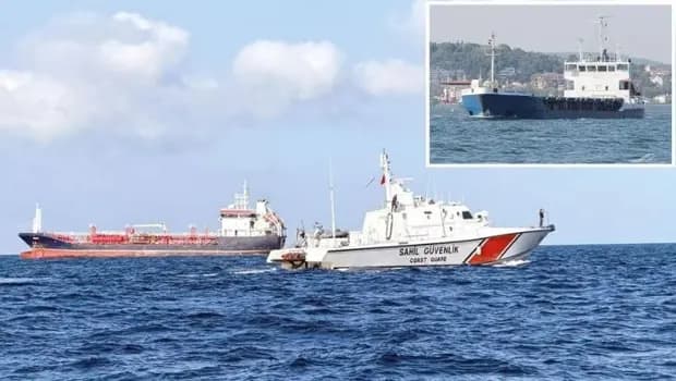 Silivri’de çarpışan 2 dev gemiden biri dakikalar içinde battı