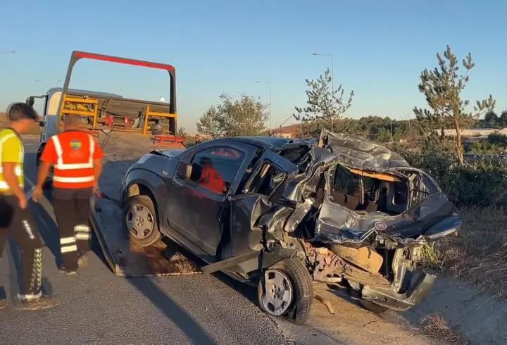 Kuzey Marmara Otoyolu'nda kaza: 6 yaralı