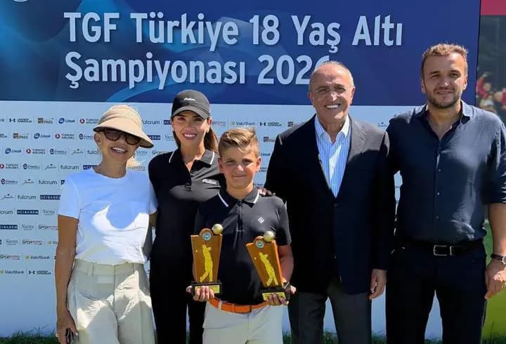 Türkiye 18 Yaş Altı Golf Şampiyonası’nda Kaan Albayrak'tan iki birincilik!