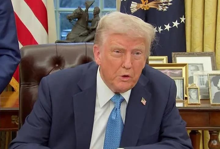 Trump'tan yine çok tartışılan paylaşım: 4 ülkeyi ABD'de gösterdi
