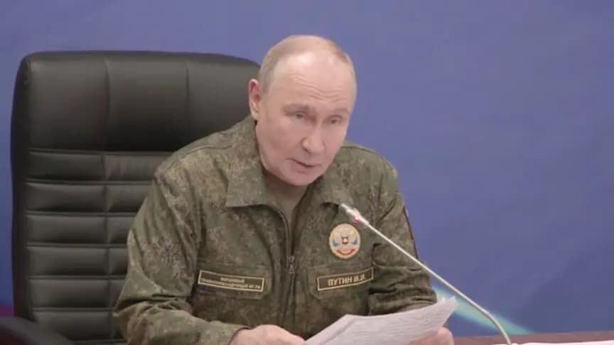 Putin: Rus ordusuna Ukrayna'nın enerji altyapısına yönelik yoğun saldırılar düzenlemesi talimatını verdim