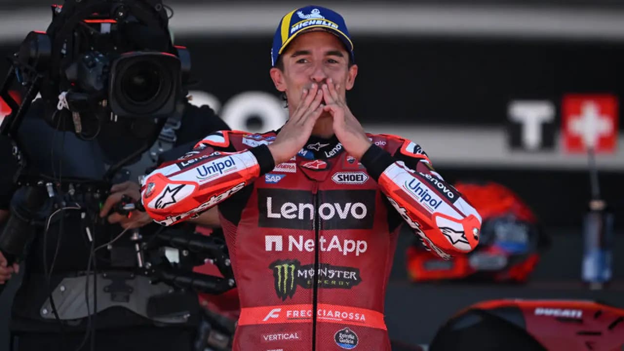 San Marino GP'de kazanan Marquez!