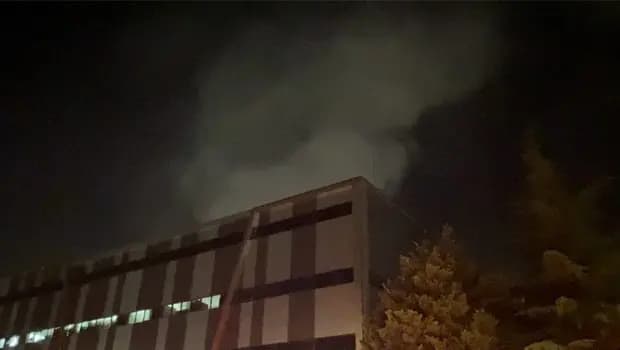 Tekstil fabrikasında korkutan yangın
