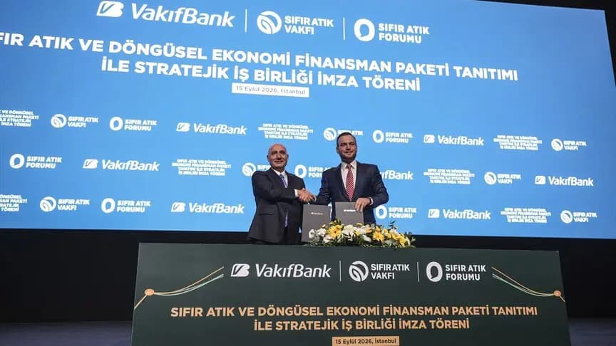 Sıfır Atık Vakfı ve VakıfBank stratejik işbirliği protokolü imzaladı