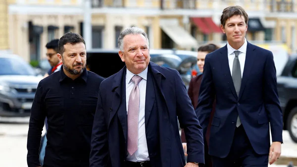 Zelenskiy'den özel görüşme: Witkoff ve Kushner'le bir araya geldi