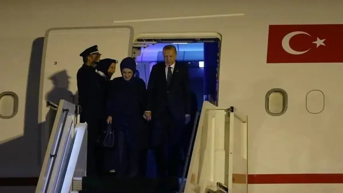 Başkan Erdoğan yurda döndü