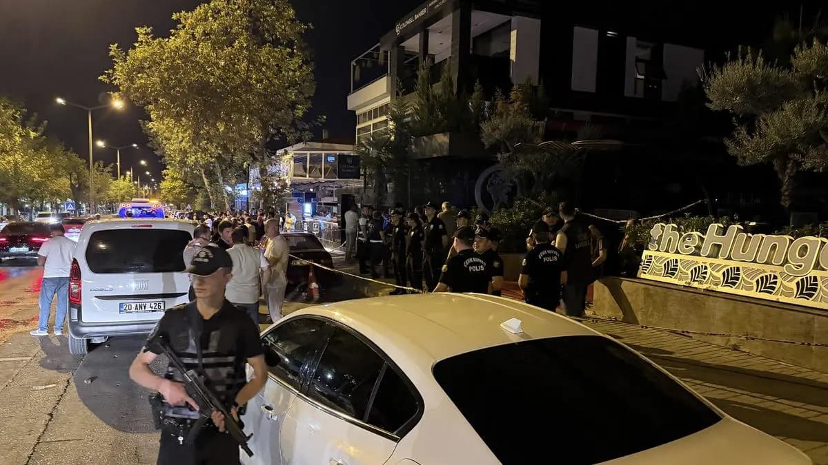 Denizli'de restoranda kanlı çatışma: 2 ölü, 3 yaralı