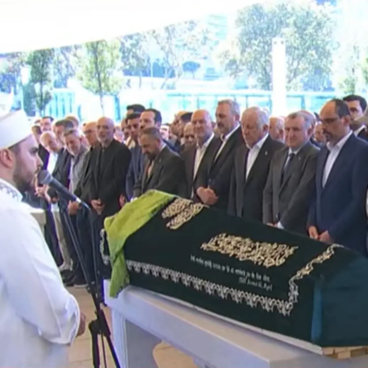 Başkan Erdoğan Zehra Önen'in cenaze töreninde
