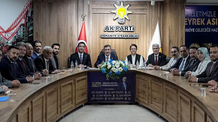 Cumhurbaşkanı Yardımcısı Yılmaz: Türkiye istikrarla yoluna devam ediyor