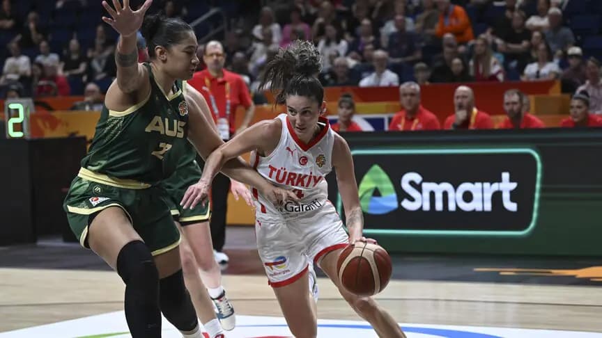 A Milli Kadın Basketbol Takımı, Avustralya'ya 87-71 mağlup oldu