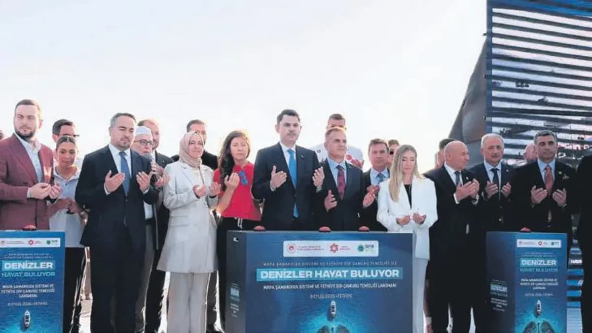 Fethiye Körfezi'nde dev temizlik başladı