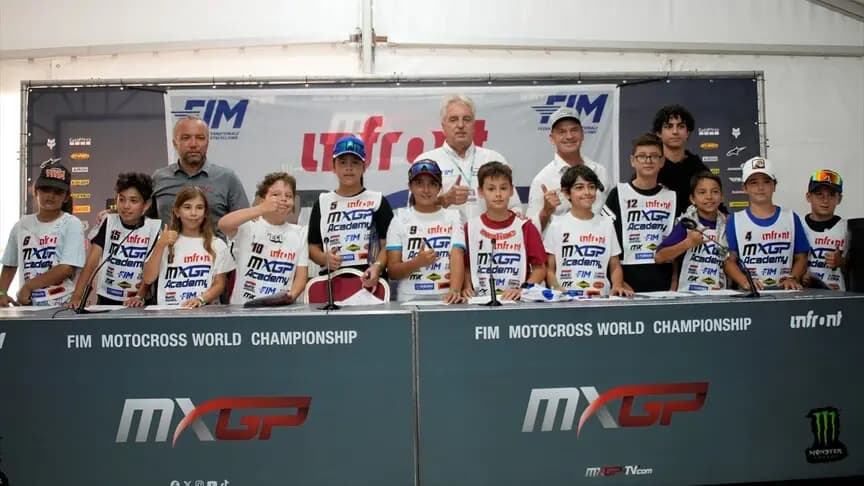 Türkiye'nin genç motokros yıldızları, MXGP Akademi'de buluştu